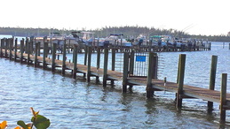 Photograph of the dock